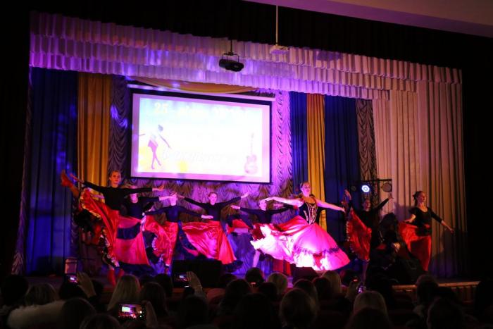 Виступ колективу художньої самодіяльності факультету № 6