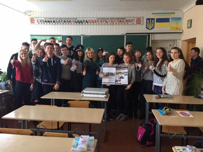 Представники університету відвідали Харківську загальноосвітню школу № 56