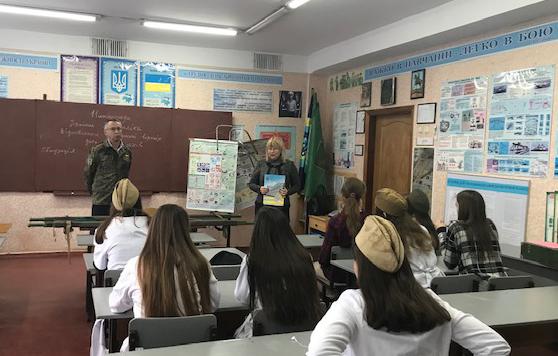 Профорієнтаційна зустріч з учнями Харківської спеціалізованої школи № 166 «Вертикаль»