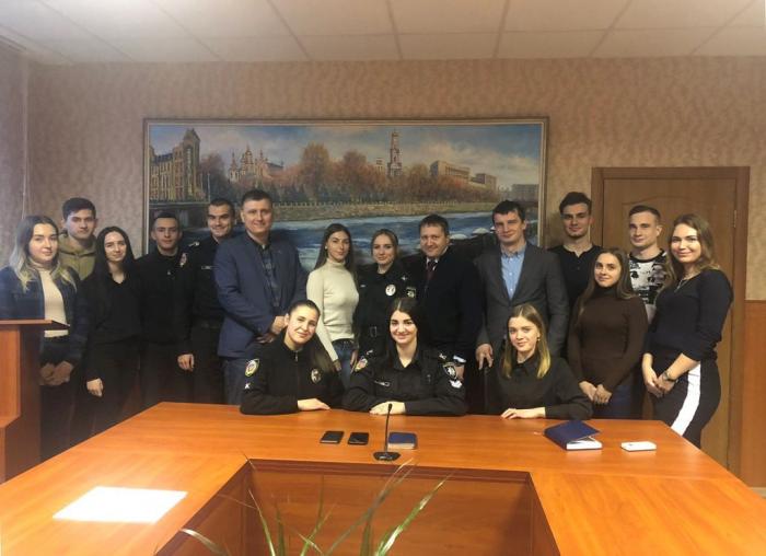 Спільне засідання наукового гуртка кафедри кримінального права і кримінології університету та гуртків споріднених кафедр юридичного факультету Харківського національного університету імені В.Н. Каразіна