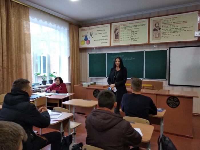 Профорієнтаційна зустріч з випускниками шкіл м. Охтирка та Охтирського району