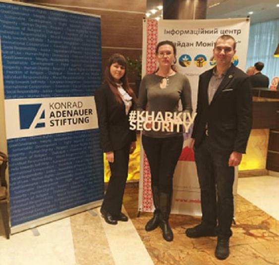 Представники університету взяли участь у роботі Другого харківського міжнародного безпекового форуму «Боротьба за людей в умовах гібридної війни»