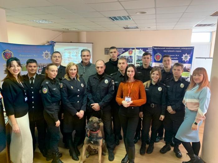 Працівники університету взяли участь у профорієнтаційному заході «STEM у погонах»