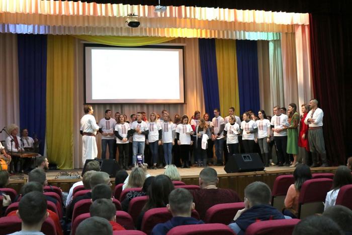 В університеті відбулося відкриття Всеукраїнської акції «Андріївські вечорниці»