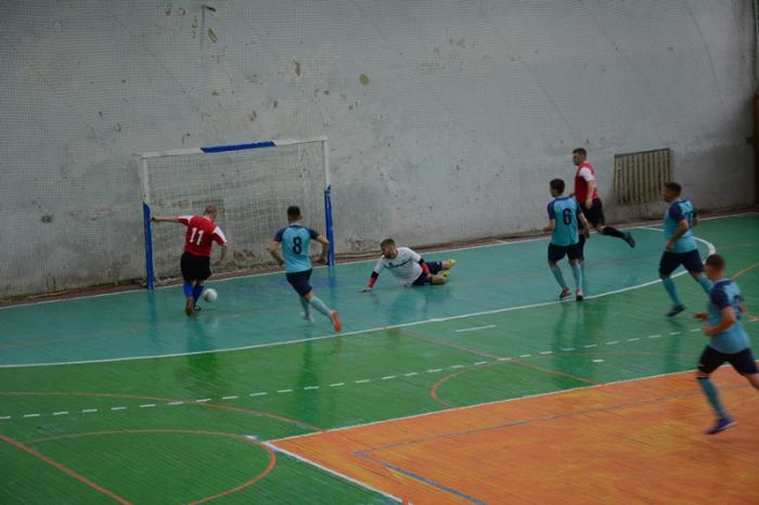 Переможна гра команди Сумської філії з міні-футболу