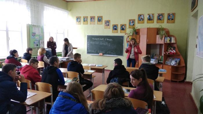 Профорієнтаційна зустріч з випускниками Грунської загальноосвітньої школи імені А. М. Діхтяренка