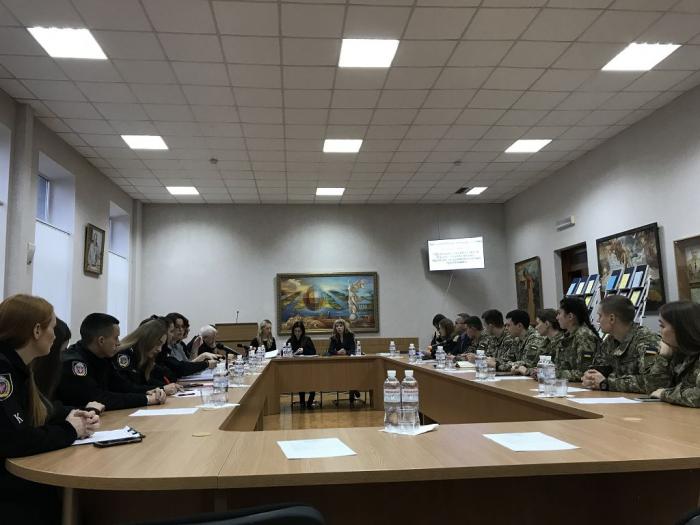Курсанти університету взяли участь у засіданні Ради молодих вчених НДІ вивчення проблем злочинності імені академіка В.В. Сташиса