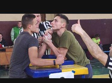 Перемога на чемпіонаті України з армспорту