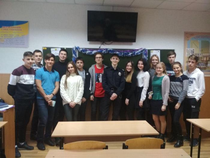 Курсанти Сумської філії ХНУВС провели профорієнтаційні зустрічі у школах Сумської області