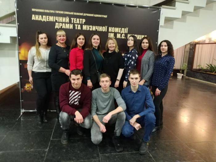 Студенти Сумської філії відвідали концерт  до Дня Соборності України