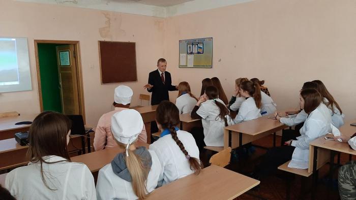 Профорієнтаційна зустріч зі студентами медичного коледжу