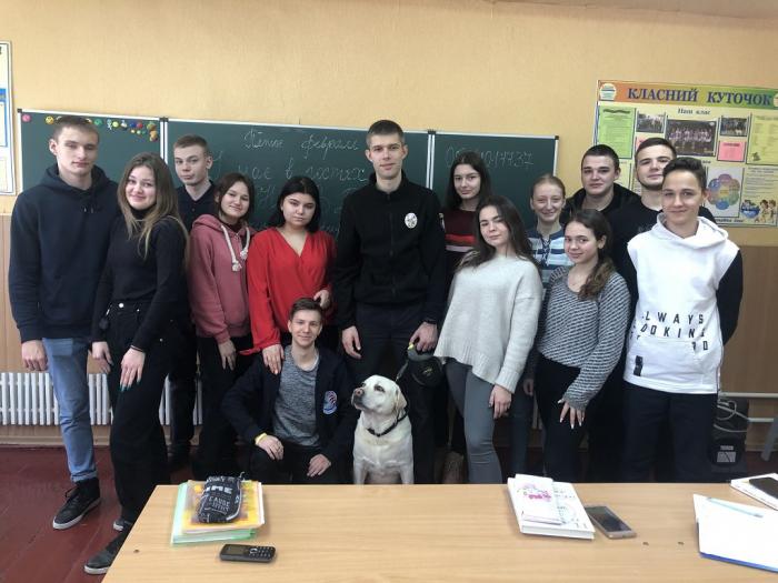 Профорієнтаційна зустріч з майбутніми випускниками ЗОШ № 87 м. Харків