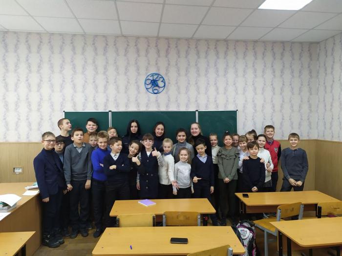 Заняття з правового виховання учнів Харківської гімназії 