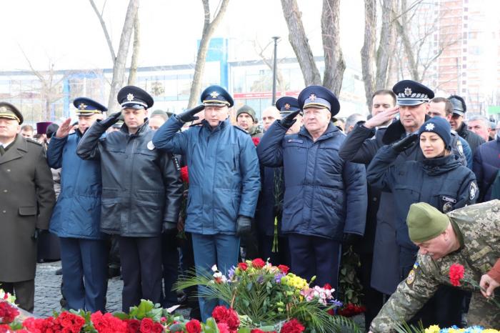 Представники університету взяли участь у заходах з нагоди Дня вшанування учасників бойових дій на території інших держав