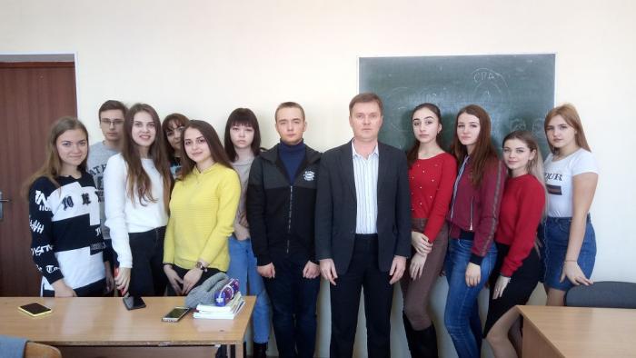 Засідання наукового гуртка кафедри соціально-гуманітарних дисциплін 