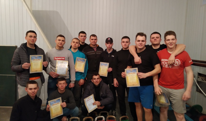 Здобутки курсантів університету у гирьовому спорті