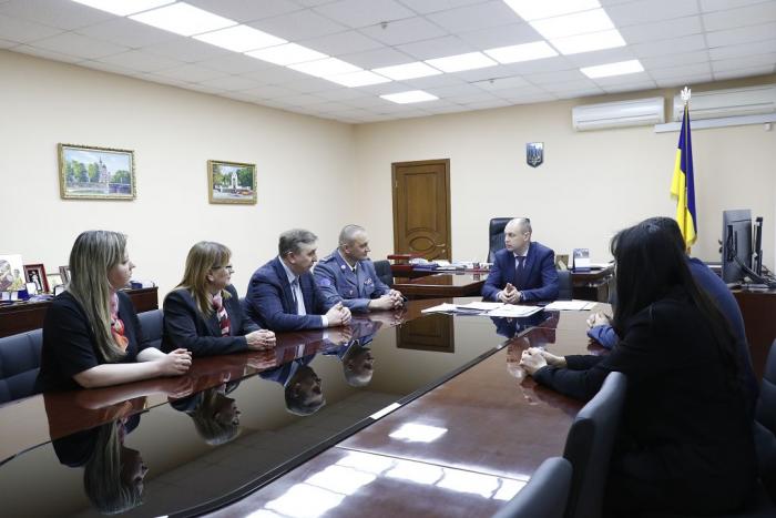 Зустріч ректора університету Дмитра Швеця з Генеральним Консулом Республіки Польща в Харкові Янушем Яблонським