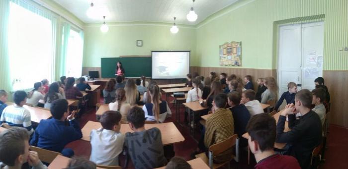 Зустріч з майбутніми випускниками Харківської гімназії № 34