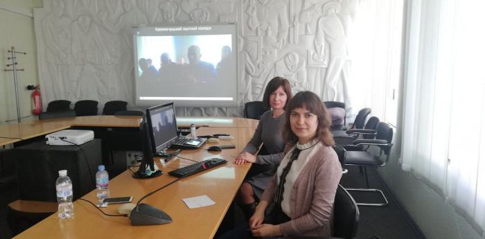 Онлайн-семінар університетської бібліотеки з навчальним відділом КЛК