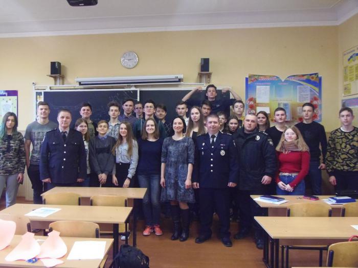 Профорієнтаційна зустріч зі школярами Харківської гімназії № 23