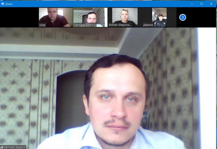 Онлайн-робота наукових гуртків кафедр факультету № 1