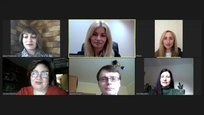 Онлайн-засідання викладачів-кураторів Юридичної клініки ХНУВС