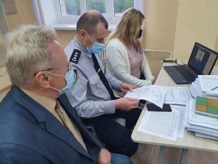 Курсанти-випускники захищають матеріали проходження стажування у дистанційній формі