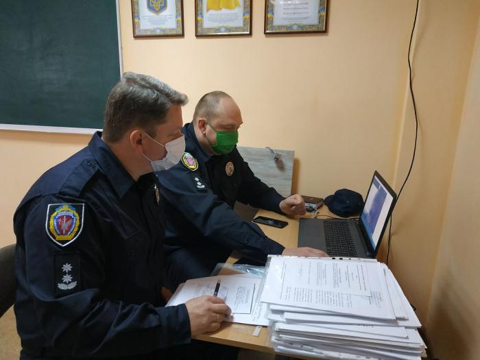 Розпочався захист матеріалів проходження практики курсантами випускного курсу факультету № 2