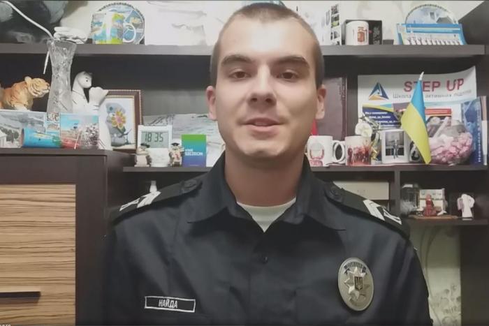 Курсант університету Віталій Найда – учасник Всеукраїнського конкурсу відео «Дію відповідально»