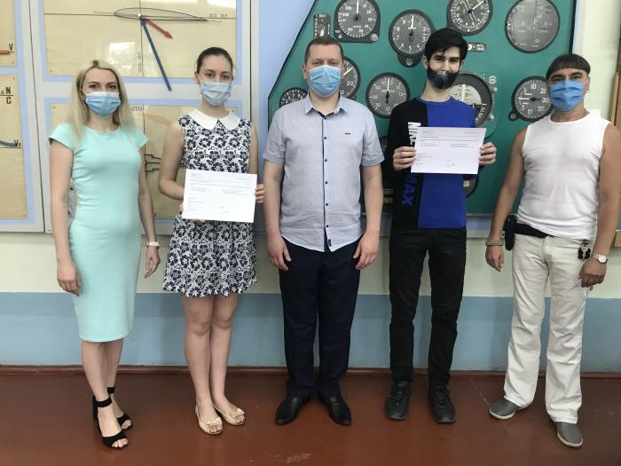 Вручення сертифікатів Мережевої академії CISCO курсантам Кременчуцького льотного коледжу