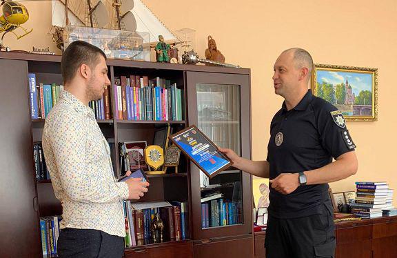 Ректор привітав капітана команди-призера Всеукраїнського  кібертурніру