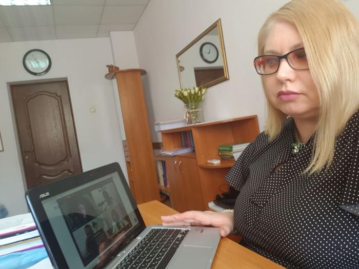Доцент кафедри адміністративного права та процесу факультету № 1 взяла участь у циклі вебінарів