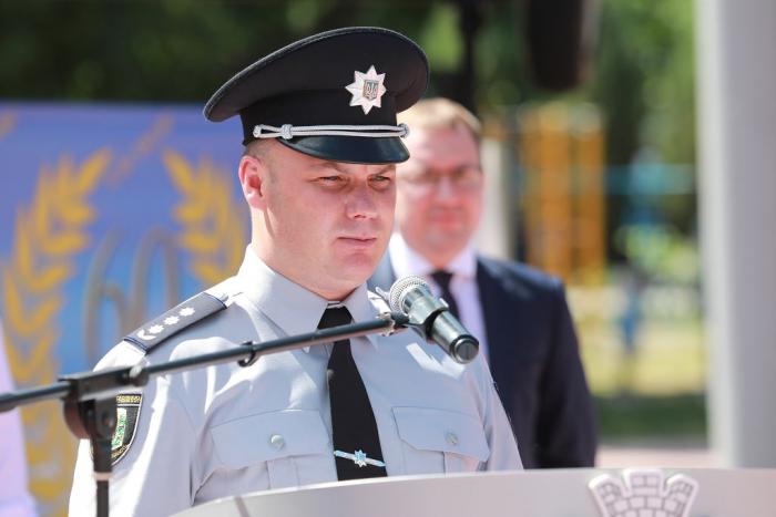 Начальник ГУНП в Полтавській області Іван Вигівський привітав працівників, курсантів та студентів Кременчуцького льотного коледжу