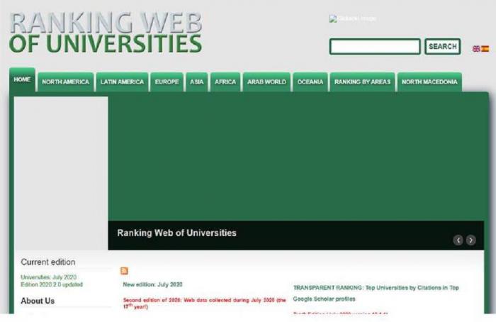 ХНУВС у Ranking Web of Universities від Webometrics