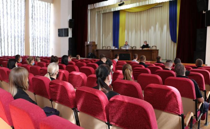 Перший проректор Сергій Бортник провів робочу зустріч зі слухачами курсів підвищення кваліфікації