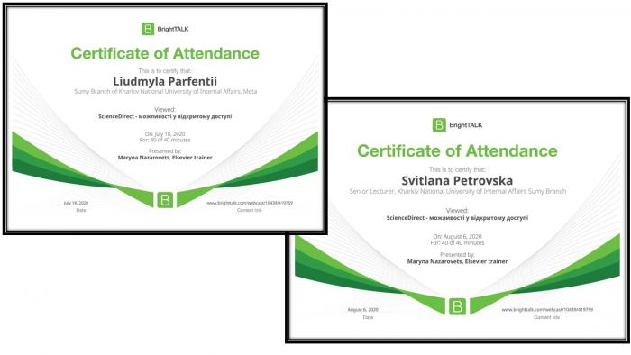 Представники кафедри соціально-економічних дисциплін підвищують свій науковий рівень