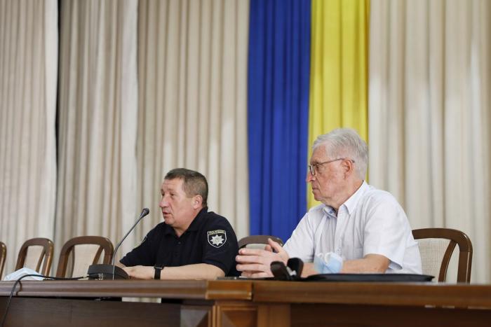 З першокурсниками провели зустрічі керівник табірного збору та голова профспілкової організації