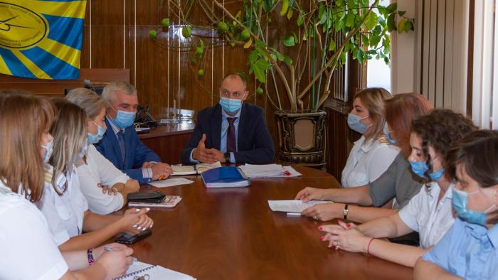 Кременчуцький льотний коледж  відвідав ректор університету Дмитро Швець