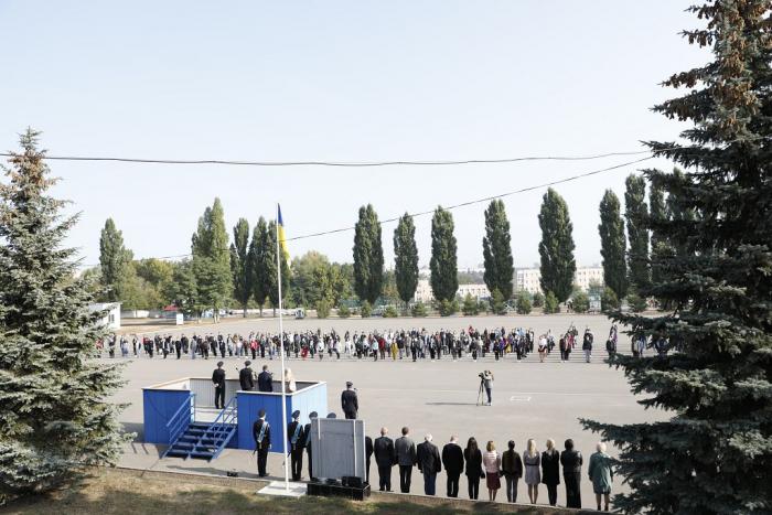 Ректор університету Дмитро Швець провів робочу зустріч зі студентами-першокурсниками та колективом факультету № 6