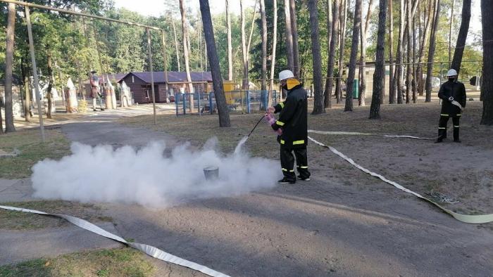 У Сумській філії ХНУВС відбулися заняття з пожежної безпеки