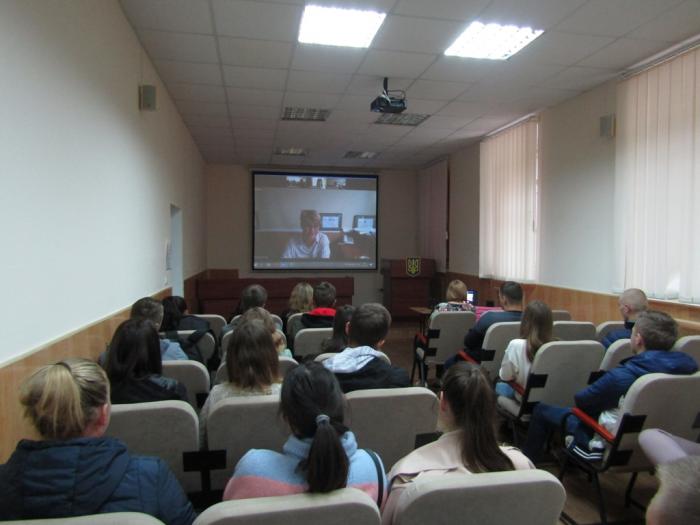 Бінарне заняття для студентів Сумської філії ХНУВС за участі голови Зарічного районного суду м. Суми