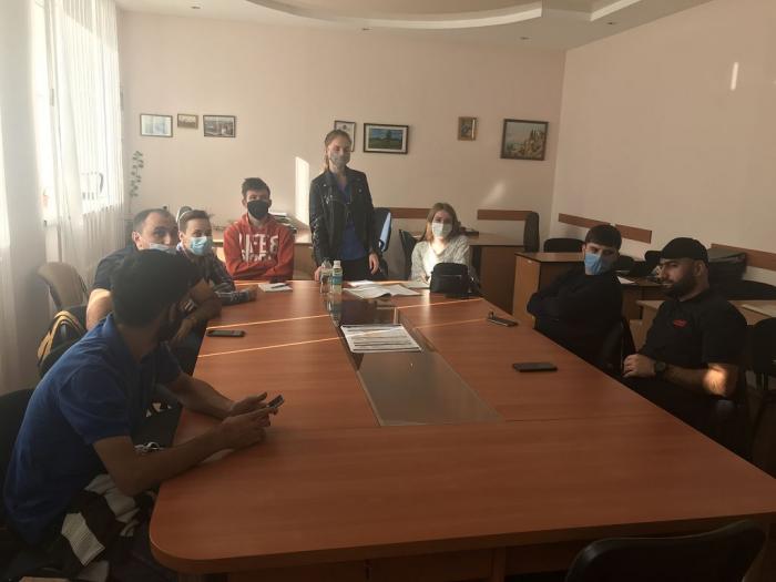 Meeting of the scientific circle of the Department of Legal Support of  Economic Activity with students