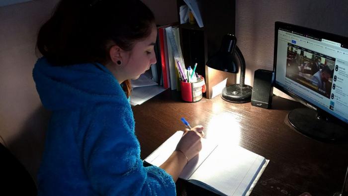 The representatives of the University took part in All-Ukrainian Radio Dictation of the National Unity