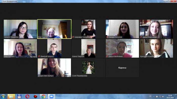 Засідання наукового гуртка кафедри українознавства