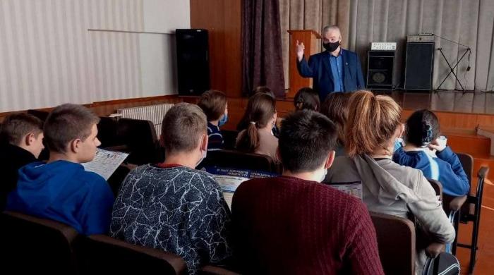 Зустріч з майбутніми випускниками Старосалтівського ліцею