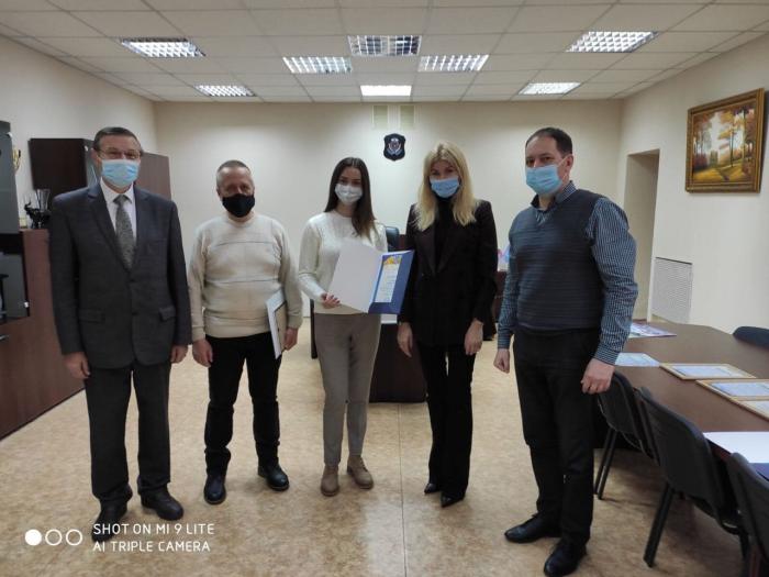 Awards for the best reports at the International conference