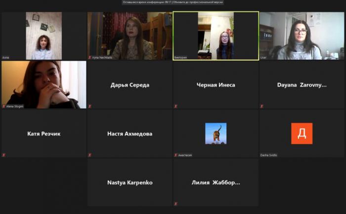 Students of KhNUIA held a round table for the All-Ukrainian action 