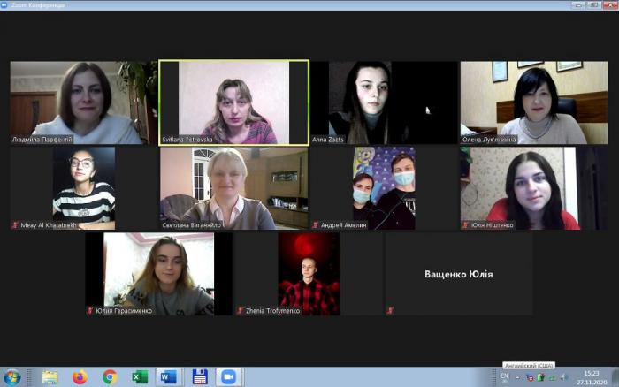 Meeting of the scientific circle on 