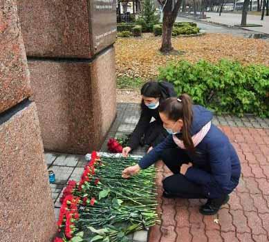 Представники Кременчуцького льотного коледжу вшанували пам'ять учасників ліквідації наслідків аварії на Чорнобильській АЕС