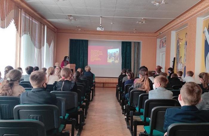 Зустріч з учнями санаторної школи № 11 напередодні свята